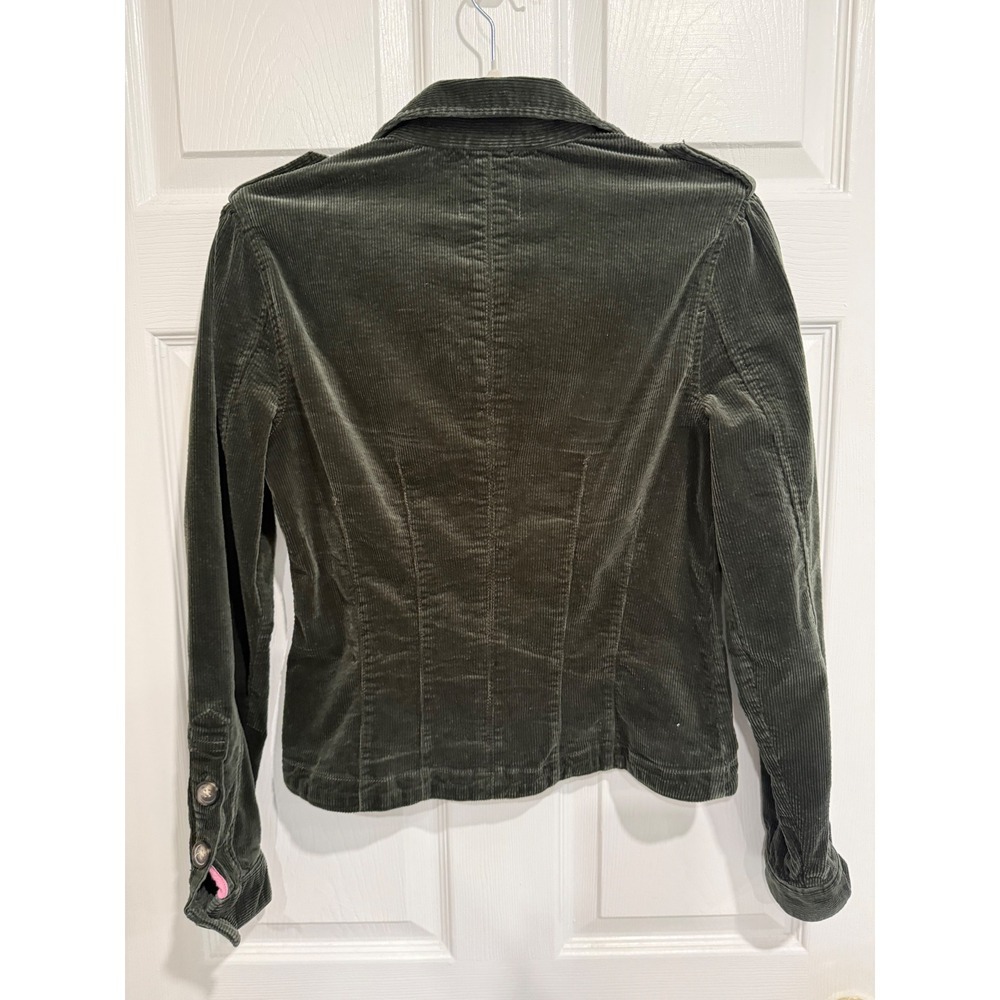 Olive Corduroy KUT from the Kloth Military Jacket - Picture 7 of 7